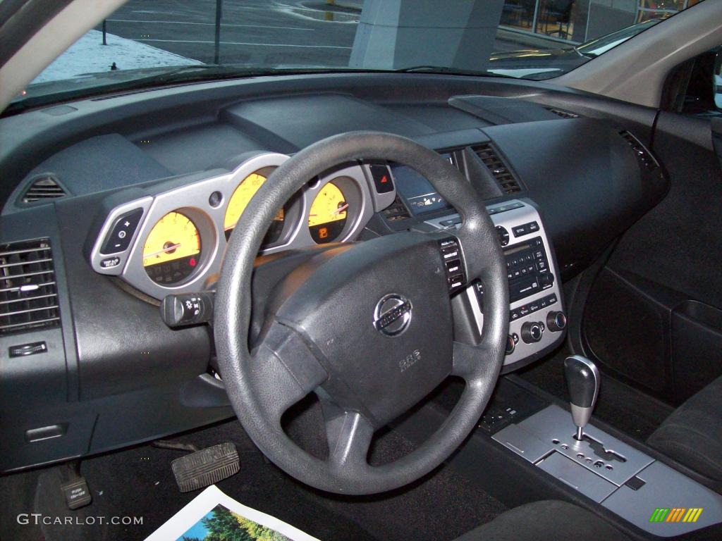 2005 Murano S AWD - Sheer Silver Metallic / Charcoal photo #13