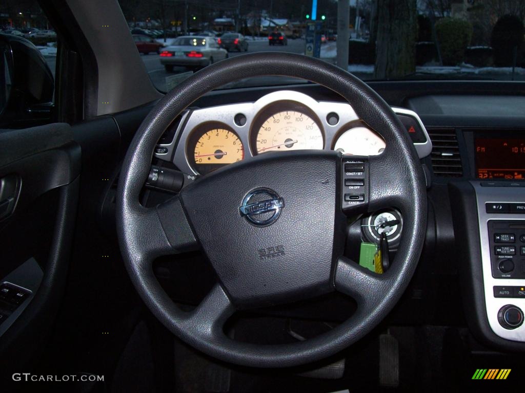 2005 Murano S AWD - Sheer Silver Metallic / Charcoal photo #16