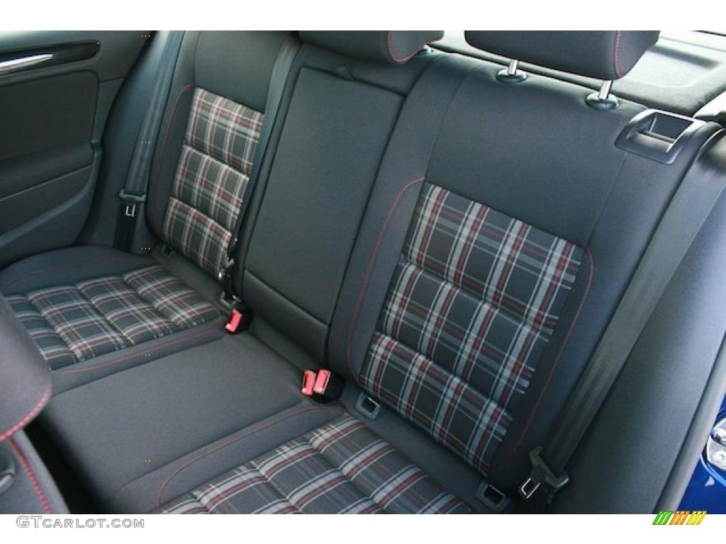 Interlagos Plaid Cloth Interior 2011 Volkswagen GTI 4 Door Photo #41532869