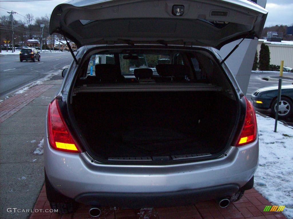 2005 Murano S AWD - Sheer Silver Metallic / Charcoal photo #21