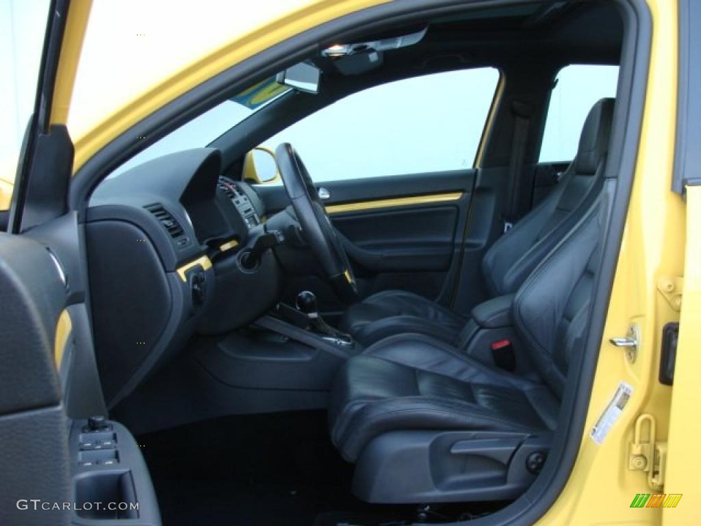 2007 Jetta GLI Fahrenheit Edition Sedan - Fahrenheit Yellow / Anthracite photo #9