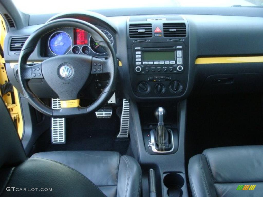 2007 Volkswagen Jetta GLI Fahrenheit Edition Sedan Anthracite Dashboard Photo #41535176