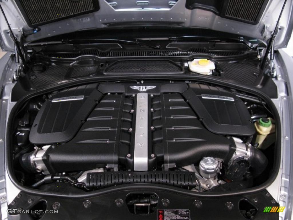 2008 Bentley Continental GT Speed 6.0L Twin-Turbocharged DOHC 48V VVT W12 Engine Photo #41535652