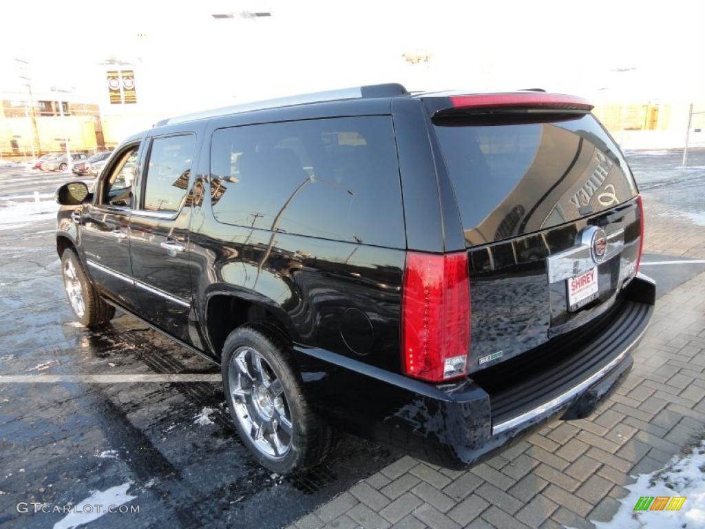 Black Raven 2011 Cadillac Escalade ESV Premium AWD Exterior Photo #41536480