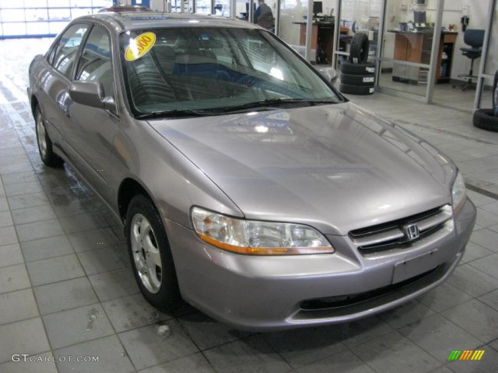 2000 Accord EX Sedan - Signet Silver Metallic / Quartz photo #1