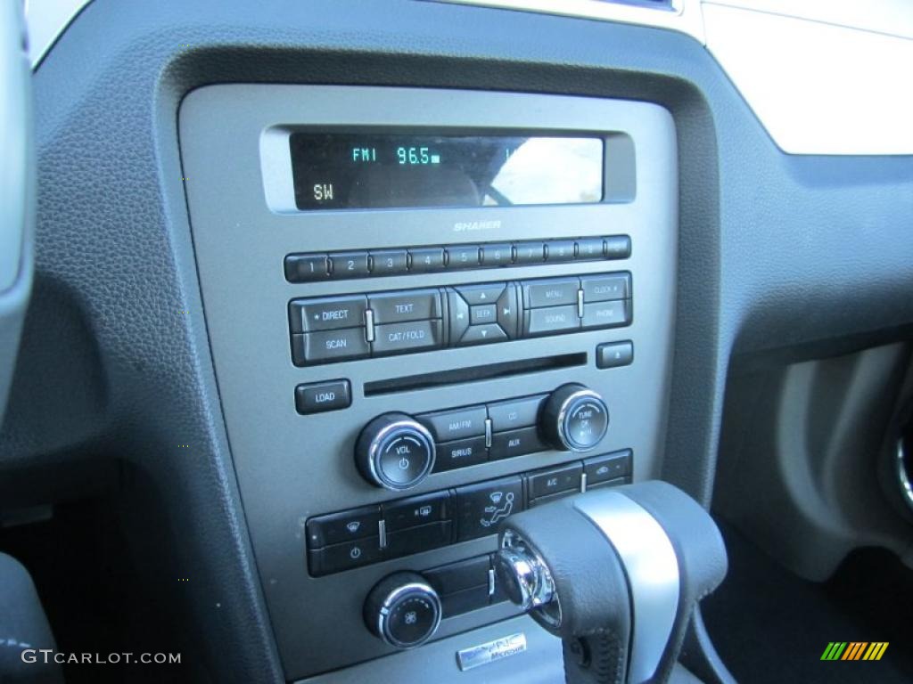 2011 Mustang V6 Premium Convertible - Ingot Silver Metallic / Stone photo #28