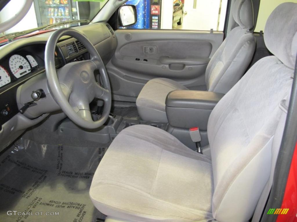 Charcoal Interior 2003 Toyota Tacoma V6 PreRunner Double Cab Photo #41538002