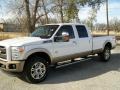 2011 White Platinum Tri-Coat Metallic Ford F350 Super Duty King Ranch Crew Cab 4x4  photo #1