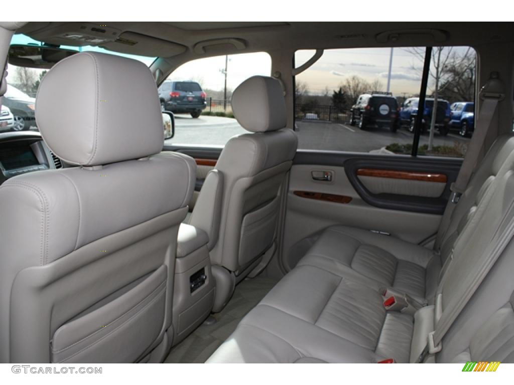 Ivory Interior 2004 Lexus LX 470 Photo #41538752