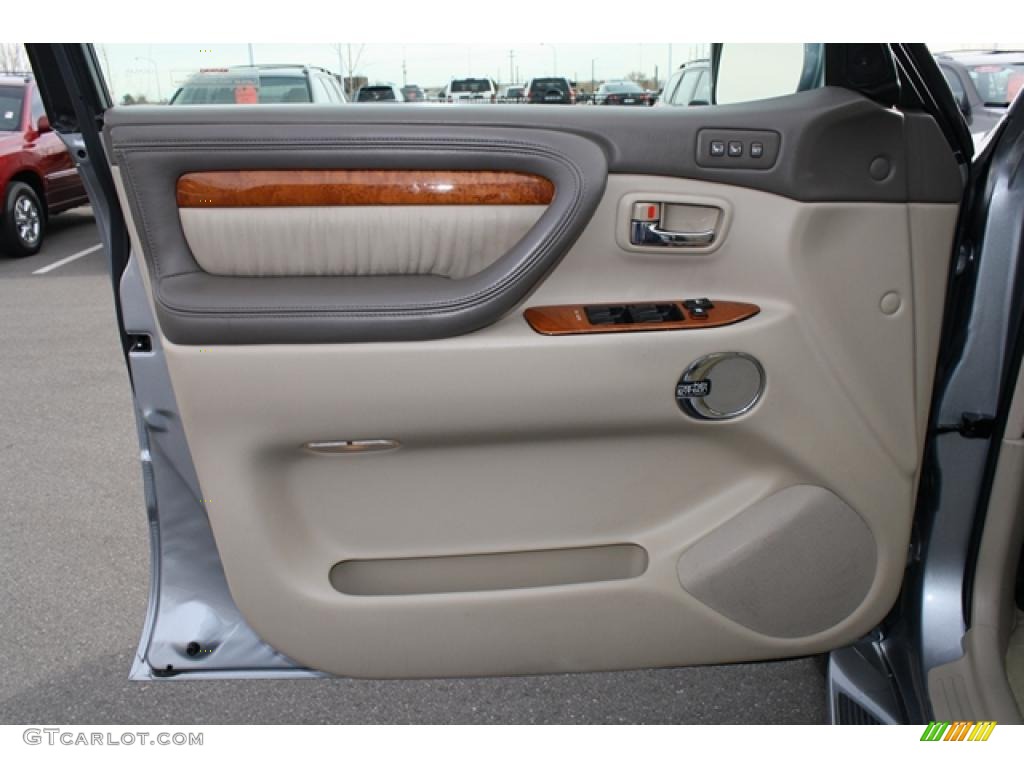 2004 Lexus LX 470 Ivory Door Panel Photo #41538800