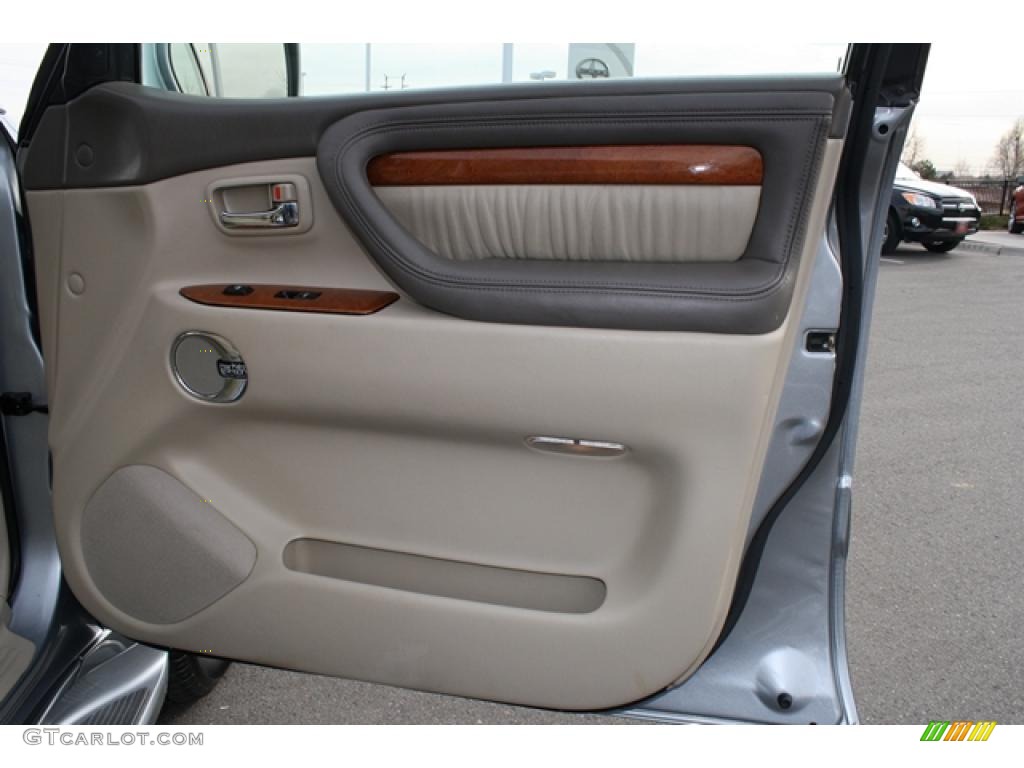 2004 Lexus LX 470 Ivory Door Panel Photo #41538816