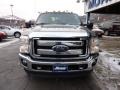 2011 Sterling Gray Metallic Ford F350 Super Duty Lariat Crew Cab 4x4 Dually  photo #4
