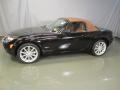 Brilliant Black 2008 Mazda MX-5 Miata Grand Touring Roadster Exterior