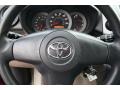 2006 Toyota RAV4 Taupe Interior Steering Wheel Photo