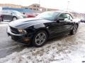 Ebony Black 2011 Ford Mustang V6 Premium Convertible Exterior