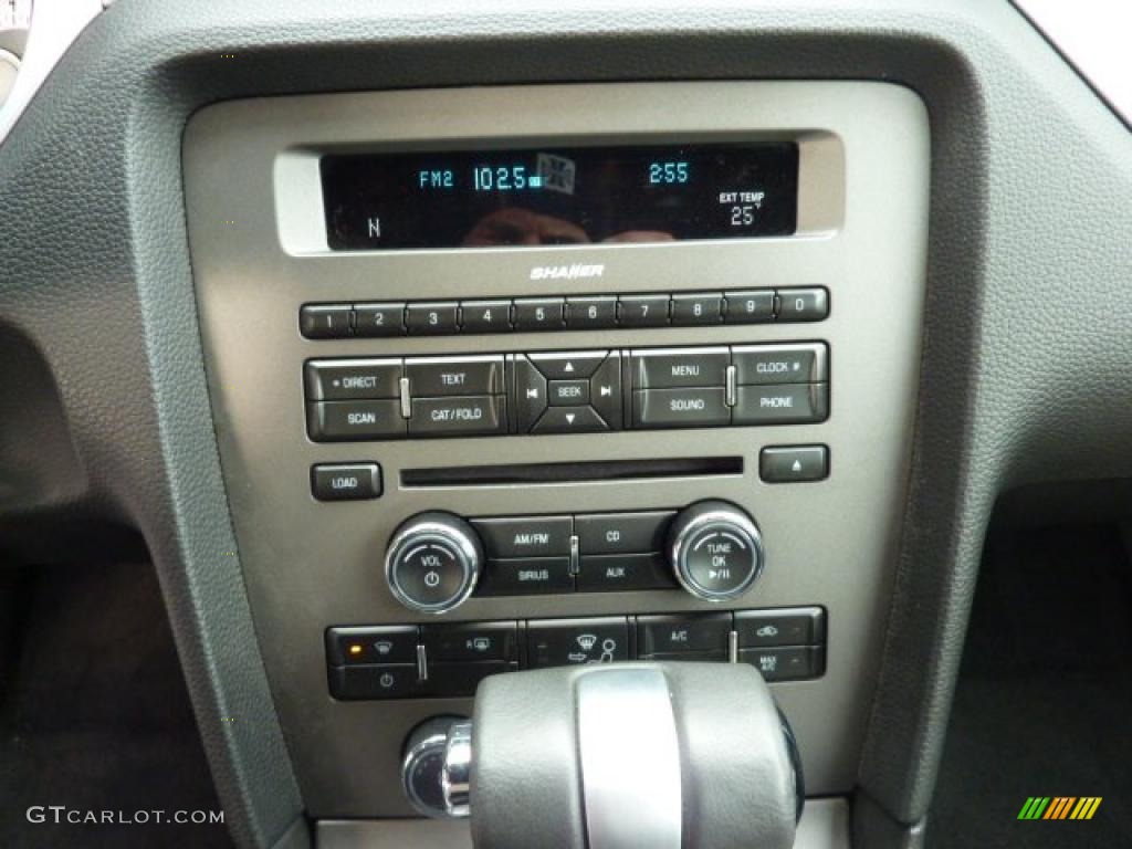 2011 Ford Mustang V6 Premium Convertible Controls Photo #41540932