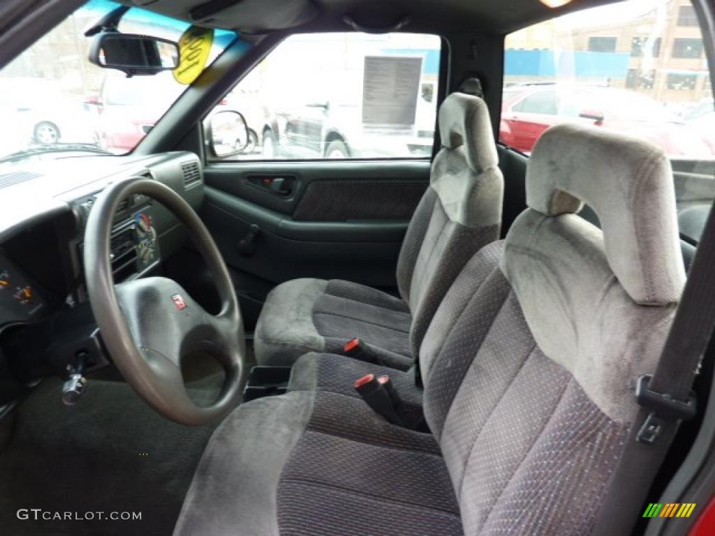 Graphite Interior 1994 GMC Sonoma SLS Extended Cab 4x4 Photo #41541148
