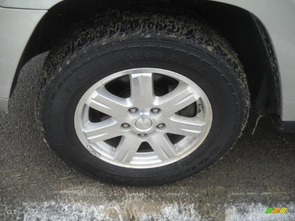 2008 Grand Cherokee Limited 4x4 - Bright Silver Metallic / Dark Khaki/Light Graystone photo #17