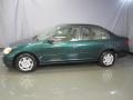  2002 Civic LX Sedan Clover Green Metallic