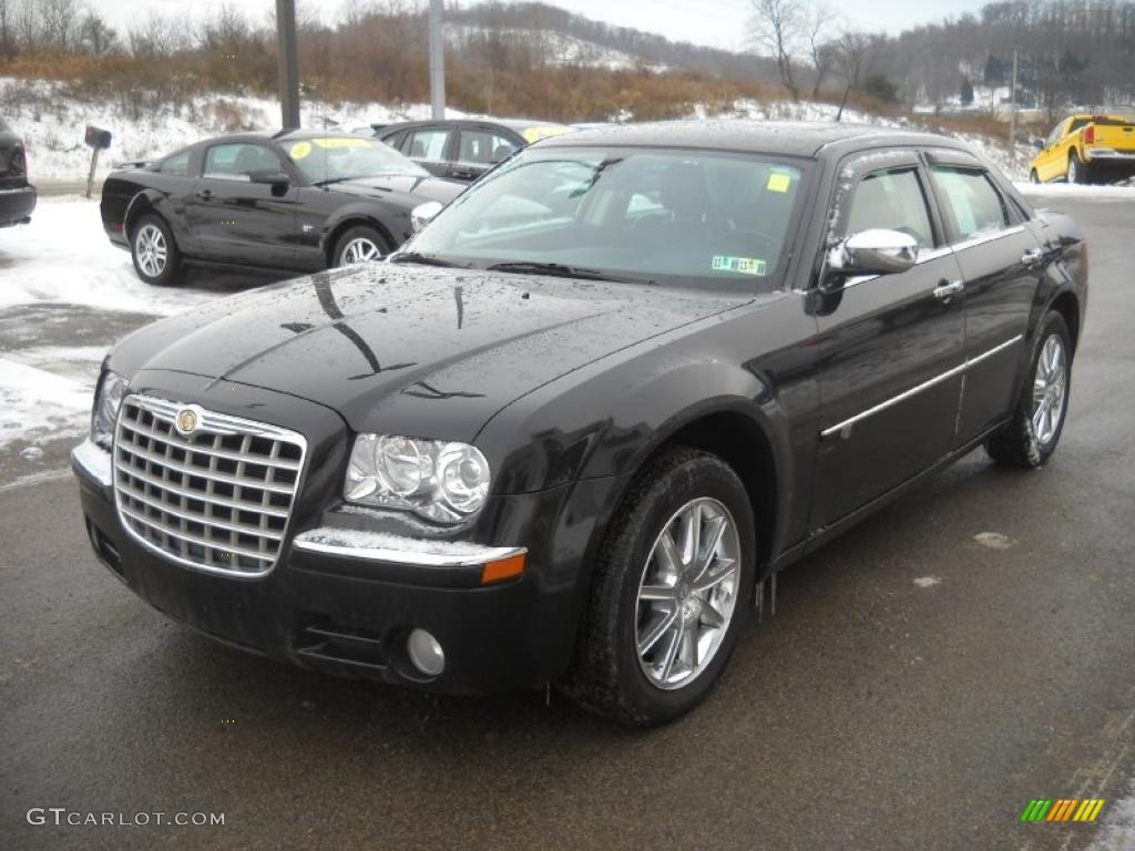 Brilliant Black Crystal Pearl 2008 Chrysler 300 C HEMI AWD Exterior Photo #41543524