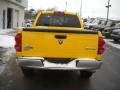 2008 Detonator Yellow Dodge Ram 1500 Big Horn Edition Quad Cab 4x4  photo #3