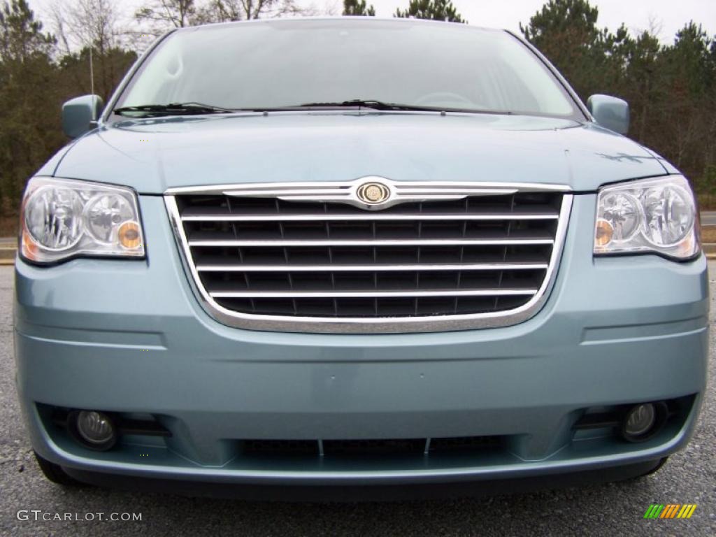 2008 Town & Country Touring Signature Series - Clearwater Blue Pearlcoat / Medium Slate Gray/Light Shale photo #15