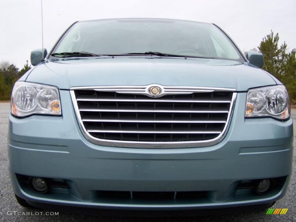 2008 Town & Country Touring Signature Series - Clearwater Blue Pearlcoat / Medium Slate Gray/Light Shale photo #65