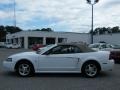 2003 Oxford White Ford Mustang V6 Convertible  photo #2