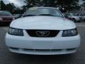 2003 Oxford White Ford Mustang V6 Convertible  photo #8