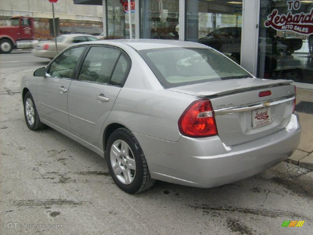 2007 Malibu LT Sedan - Silverstone Metallic / Titanium Gray photo #3