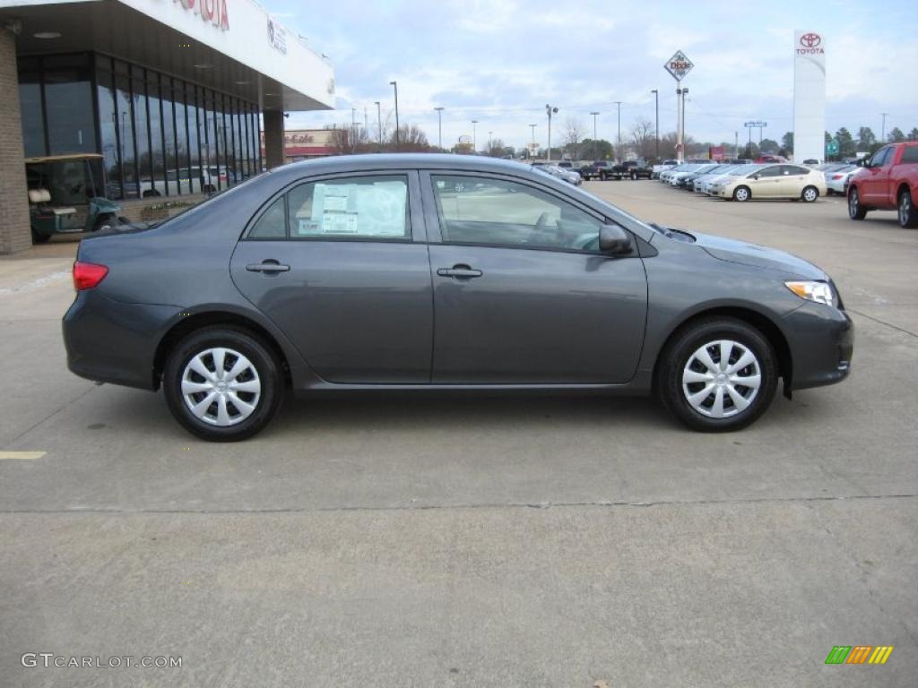 2010 Corolla LE - Magnetic Gray Metallic / Bisque photo #8