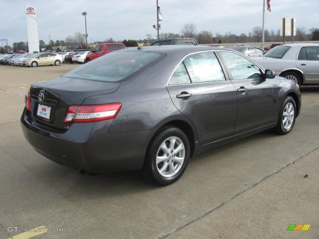 2011 Camry LE - Magnetic Gray Metallic / Ash photo #7