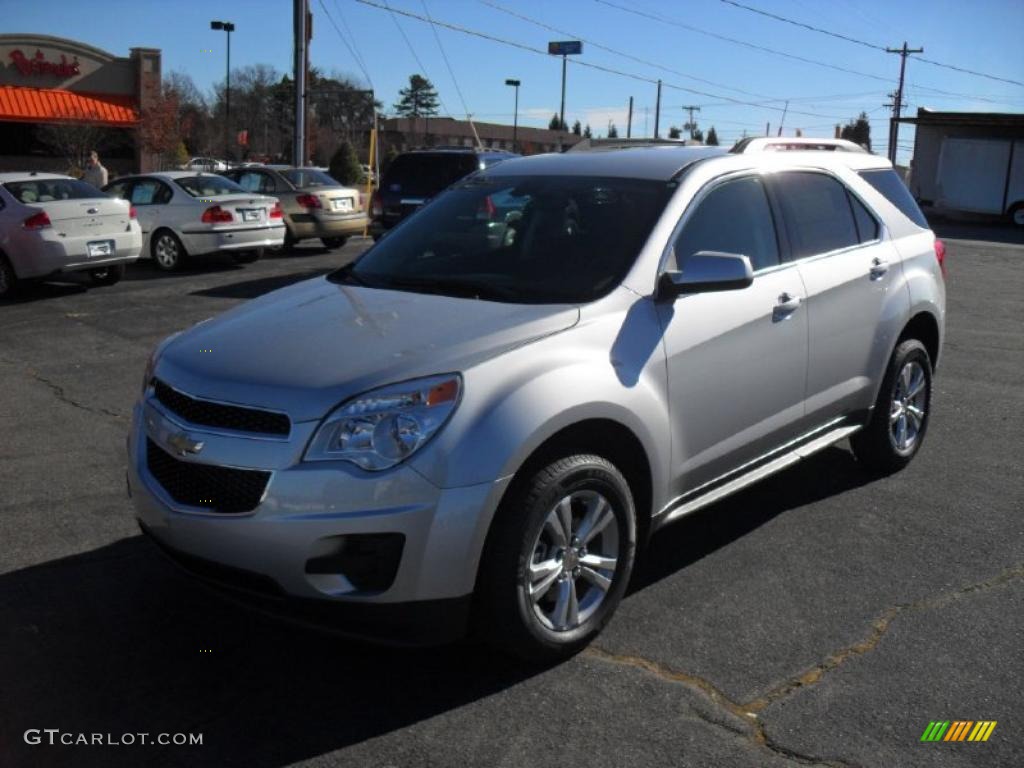 2011 Equinox LT - Silver Ice Metallic / Jet Black photo #1