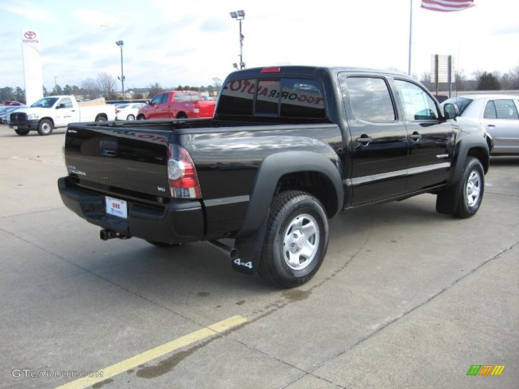 Black 2011 Toyota Tacoma V6 Double Cab 4x4 Exterior Photo #41549654