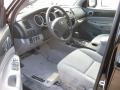 Graphite Gray 2011 Toyota Tacoma V6 Double Cab 4x4 Interior Color