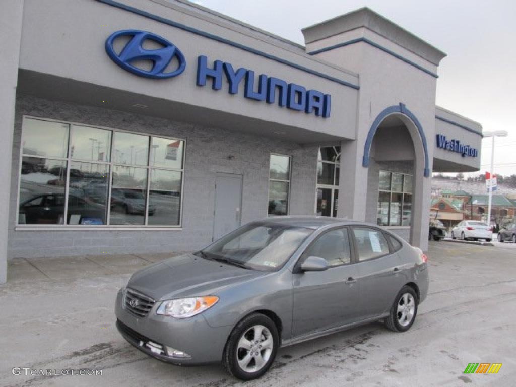 2010 Elantra SE - Carbon Gray Mist / Gray photo #1