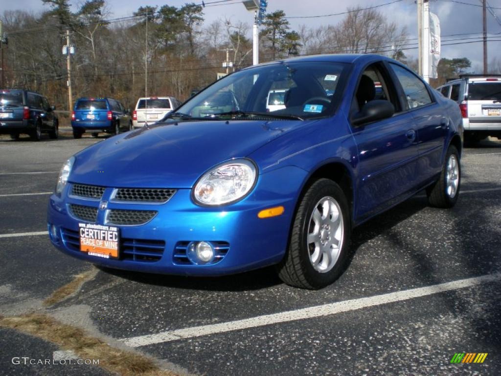 Electric Blue Pearlcoat Dodge Neon