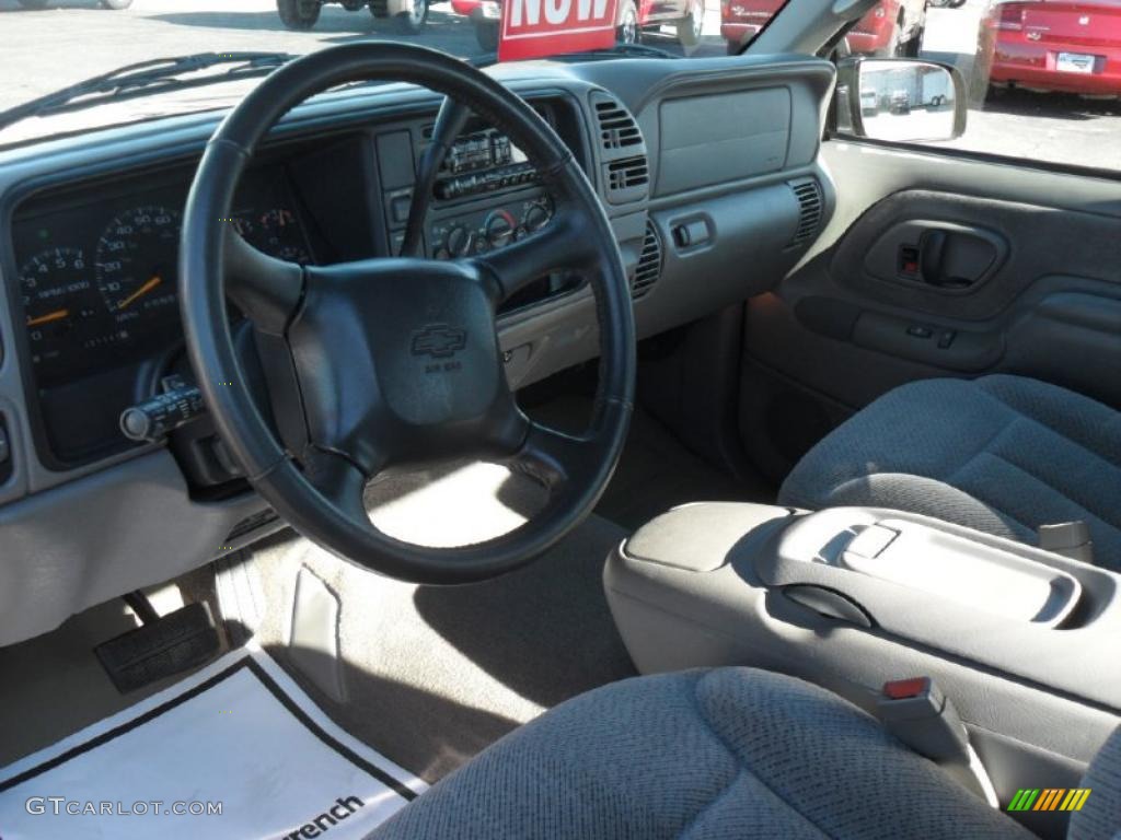 Gray Interior 1998 Chevrolet C/K K1500 Extended Cab 4x4 Photo #41550374