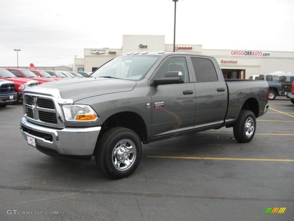 2011 Ram 2500 HD Laramie Crew Cab 4x4 - Mineral Gray Metallic / Dark Slate/Medium Graystone photo #1