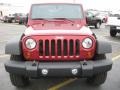 2011 Deep Cherry Red Jeep Wrangler Unlimited Sport 4x4  photo #2