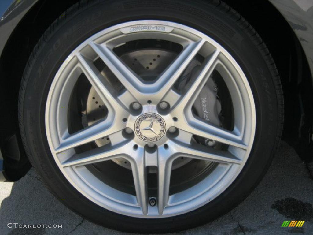 2011 E 550 Sedan - Steel Grey Metallic / Black photo #6