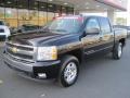 2008 Black Chevrolet Silverado 1500 LT Crew Cab 4x4  photo #1