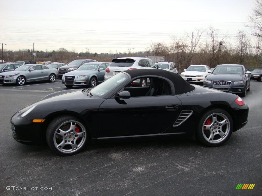 2008 Boxster S - Black / Black photo #38