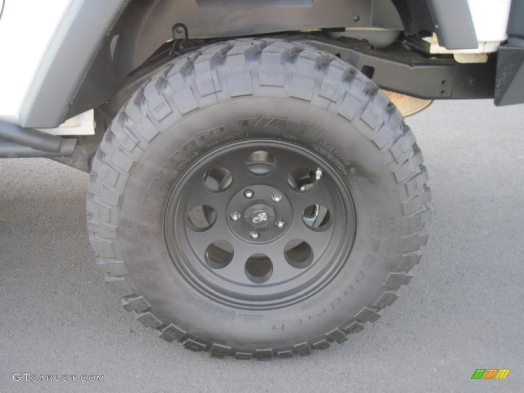 2010 Jeep Wrangler Rubicon 4x4 Custom Wheels Photo #41554422