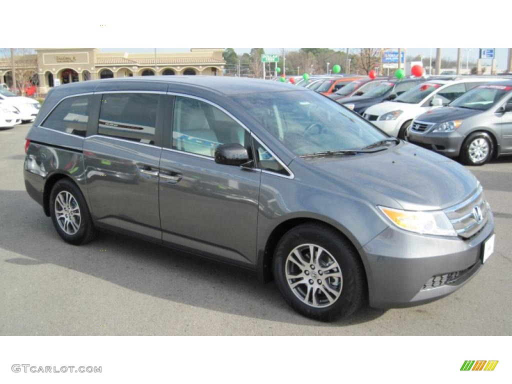 Polished Metal Metallic 2011 Honda Odyssey EX Exterior Photo #41554666