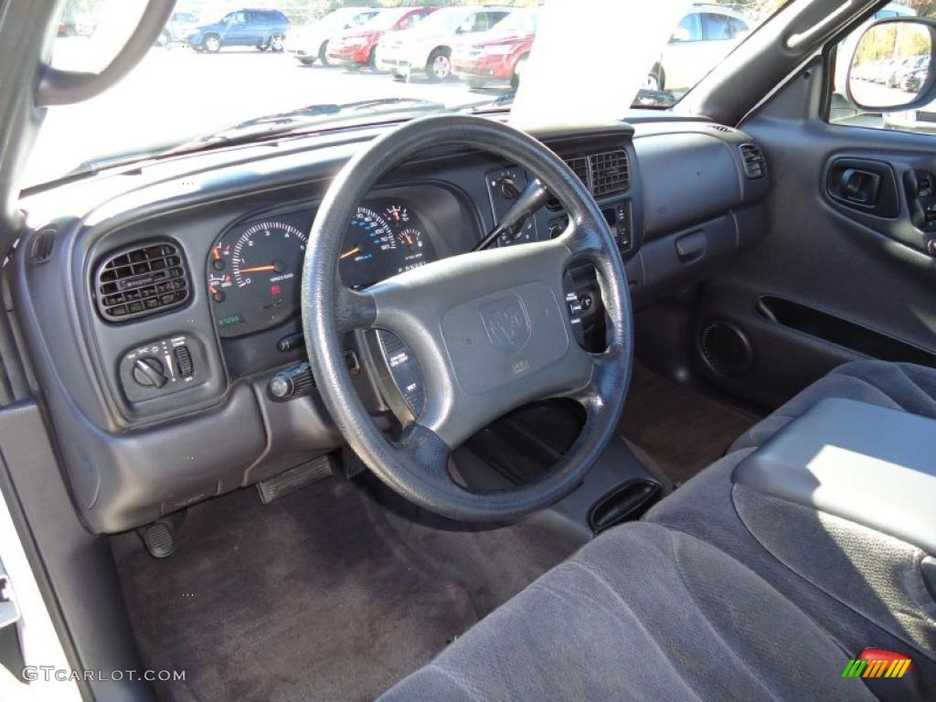 Agate Interior 2000 Dodge Dakota Regular Cab Photo #41554797