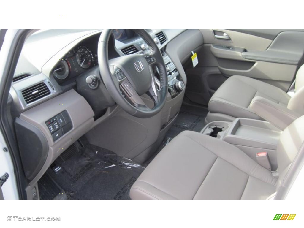 Beige Interior 2011 Honda Odyssey EX-L Photo #41555078