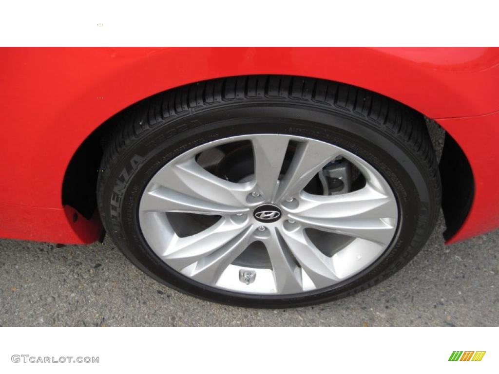 2010 Hyundai Genesis Coupe 3.8 Grand Touring Wheel Photo #41555494