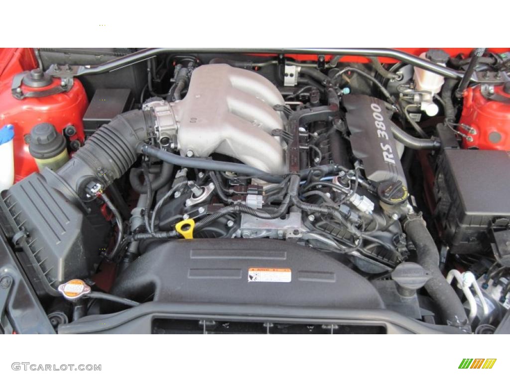 2010 Hyundai Genesis Coupe 3.8 Grand Touring 3.8 Liter DOHC 24-Valve Dual CVVT V6 Engine Photo #41555998