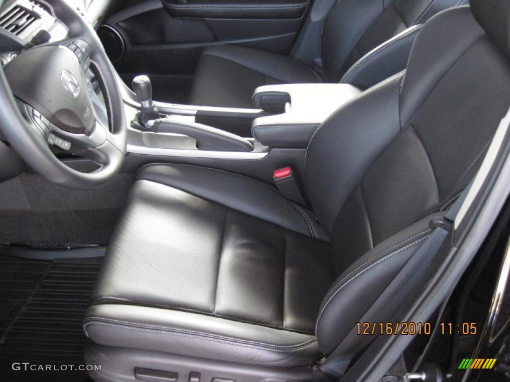 Ebony Interior 2010 Acura TL 3.7 SH-AWD Technology Photo #41556378